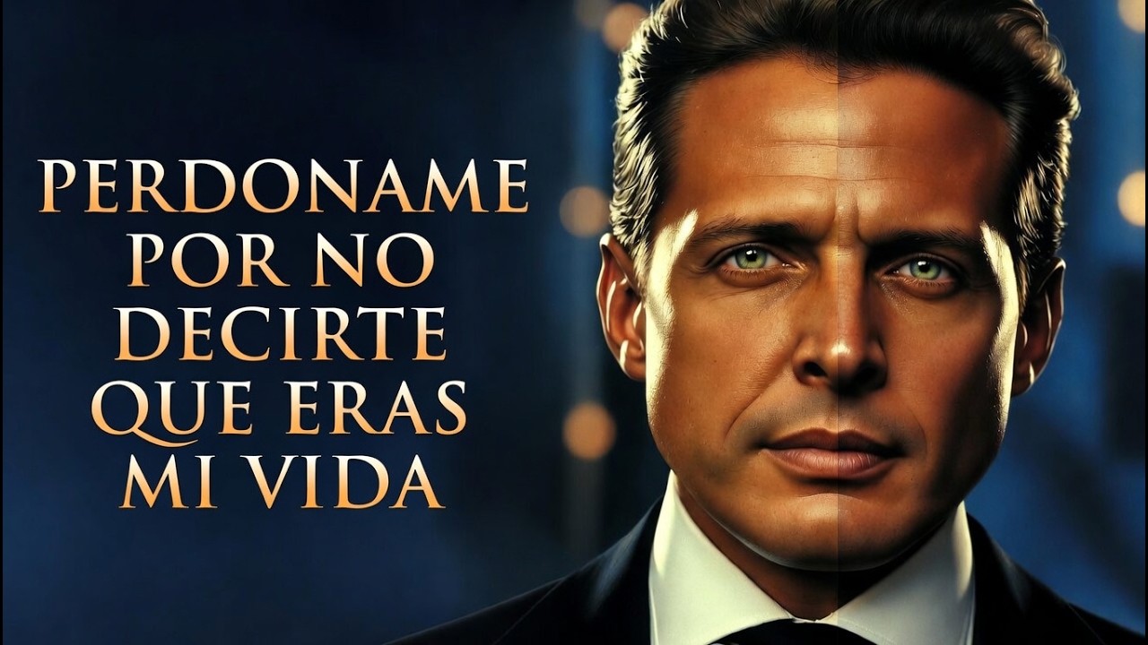 Luis Miguel 2026 - Perdóname Por No Decirte Que Eras Mi Vida -Balada romántica con orgullo herido.