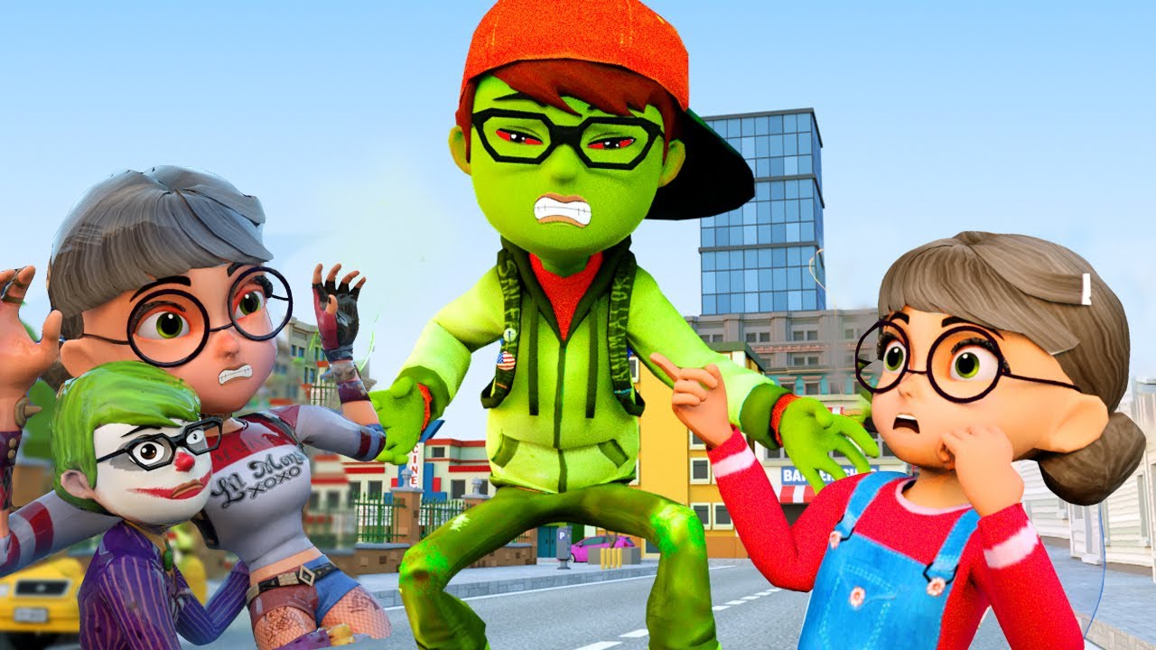 Alien Baby Zombie Nick Returns to Dad Nick – But Chaos Hits the Family Scary Teacher 3D 🏠