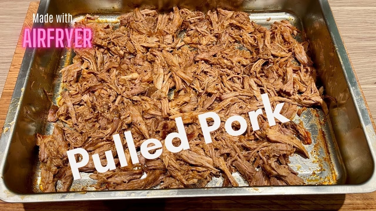 Saftiges Pulled Pork aus dem Ninja Air Fryer - der Klassiker des BBQ