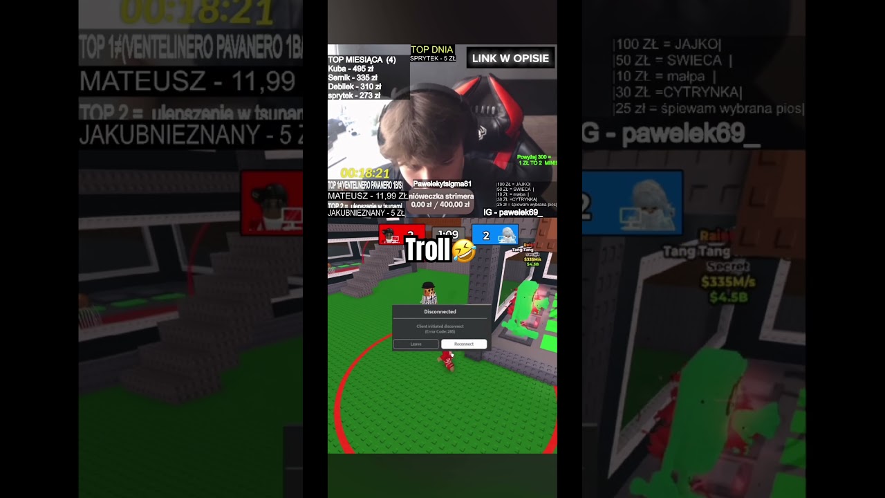 Ale trolla zrobiłem&hellip;. #stealabrainrot