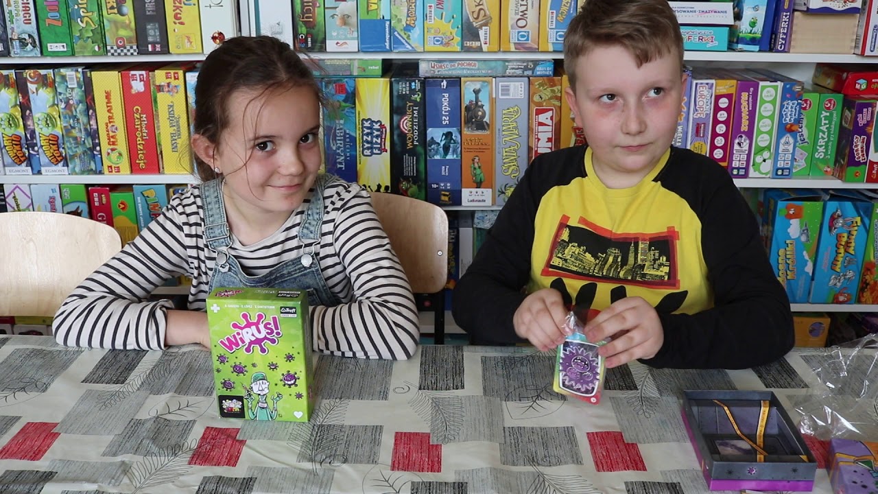 Wirus 2 - Trefl Joker Line - Unboxing - otwarcie pudełka