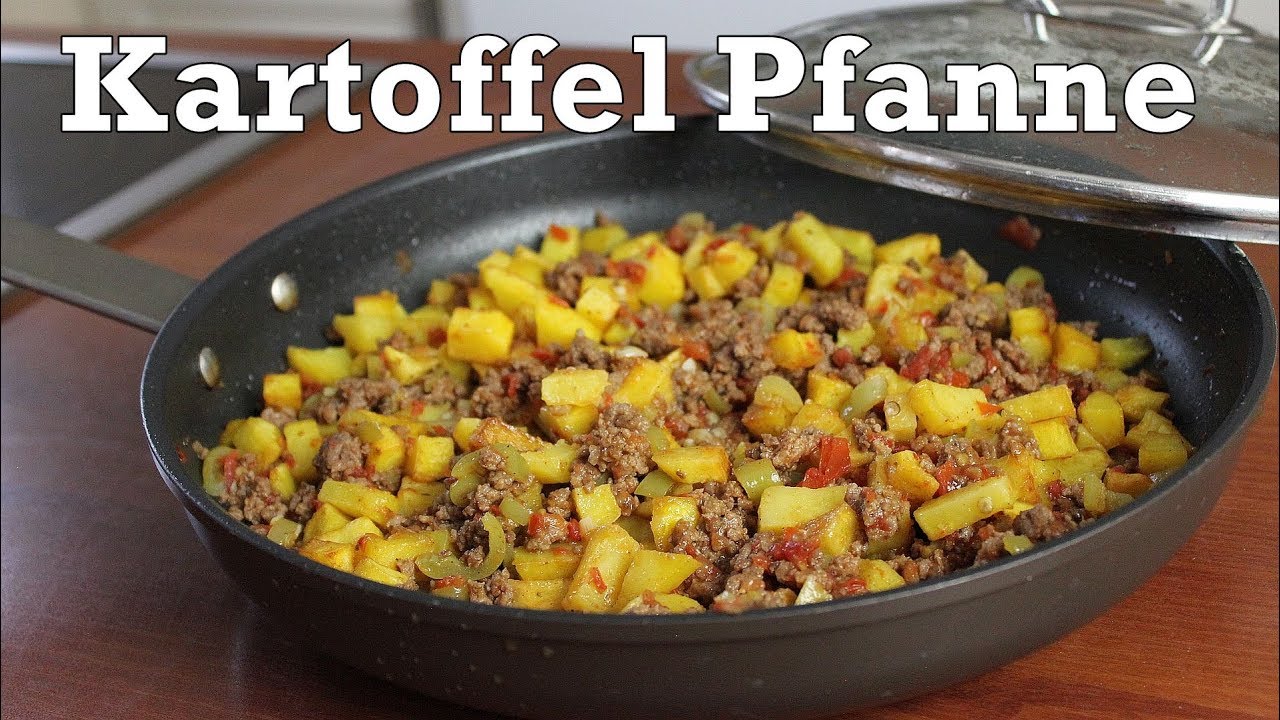 Schnelle Kartoffel-Hack-Pfanne | Bratkartoffeln mal türkisch - Canans Rezepte