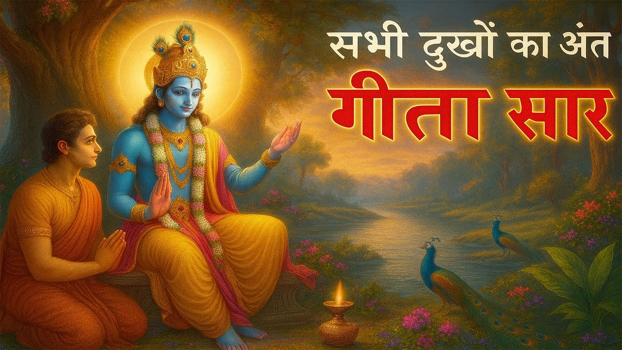 सम्पूर्ण गीता सार 85 उपदेश मे || Bhagwat Geeta Saar || Shrimad Bhagwat Gita || संपूर्ण गीता सार
