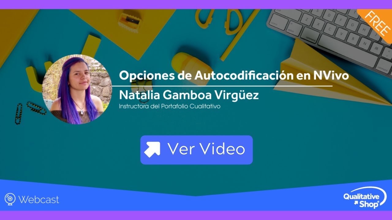 Opciones de Autocodificación en NVivo