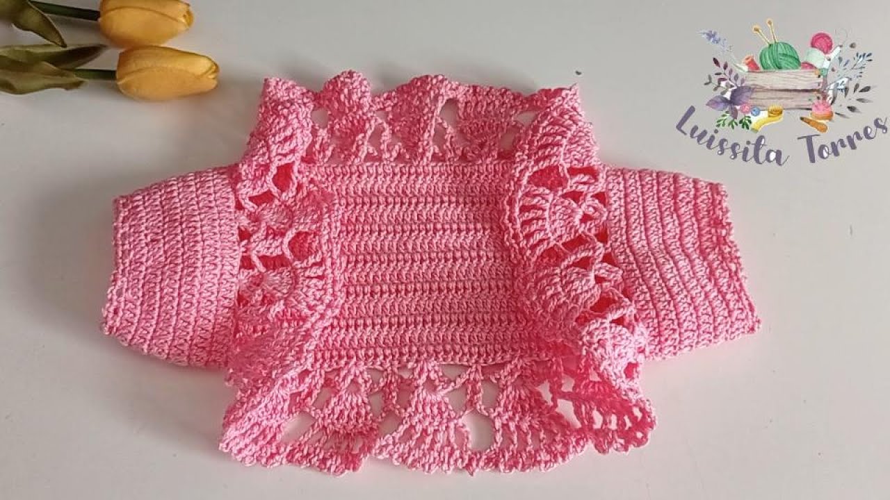 Me Encanta Este Modelo❗ Es Muy Fácil y Rapido De Tejer✅Nuevo Diseño De Crochet✅Patrón De Ganchillo