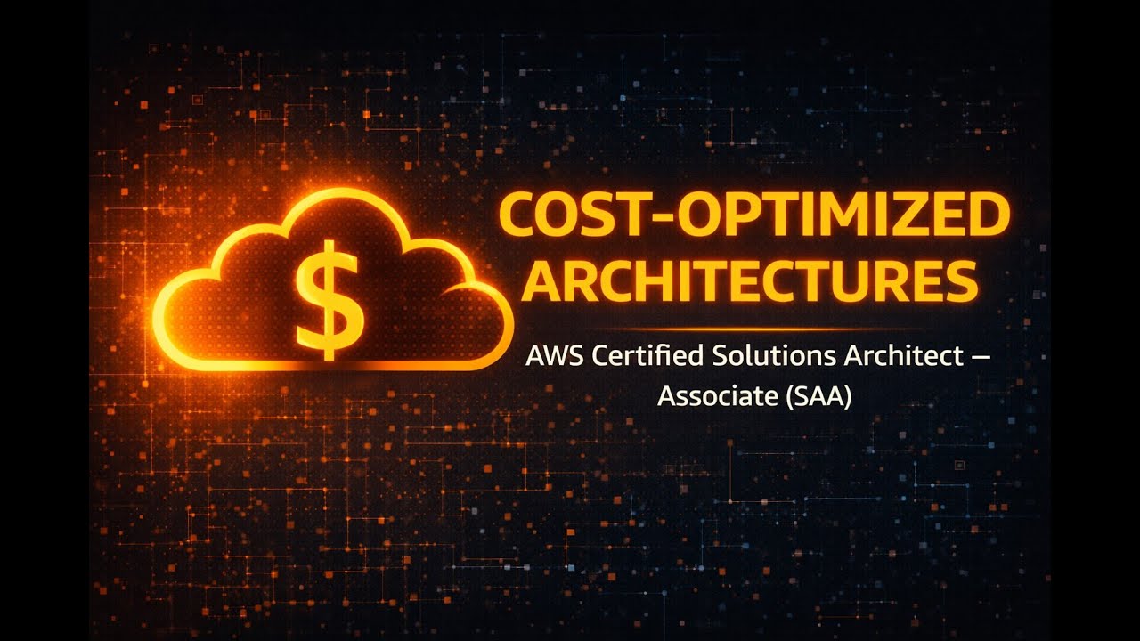 Разработка экономически оптимизированных архитектур. AWS Solutions Architect Associate.