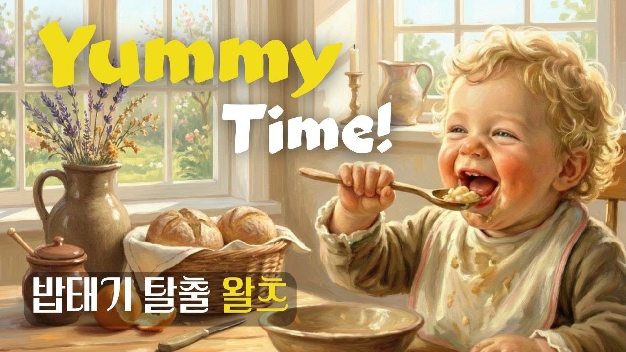 [3시간] 👶🏻🍚밥 안 먹는 아이도 입을 쩍! 마법의 왈츠🎵 (밥태기 극복) / Happy Mealtime Classical Music for Babies 🎻 Fun Waltz