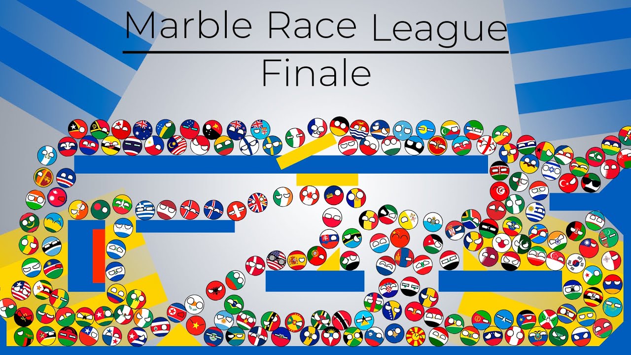 Countryballs Marble Race League #3 | World Cup 2022