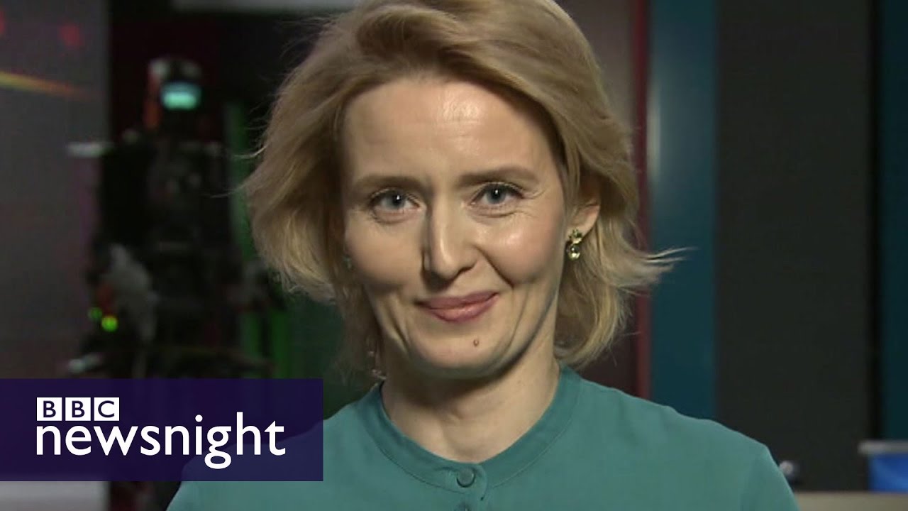 RT presenter Oksana Boyko responds to Boris Johnson - BBC Newsnight