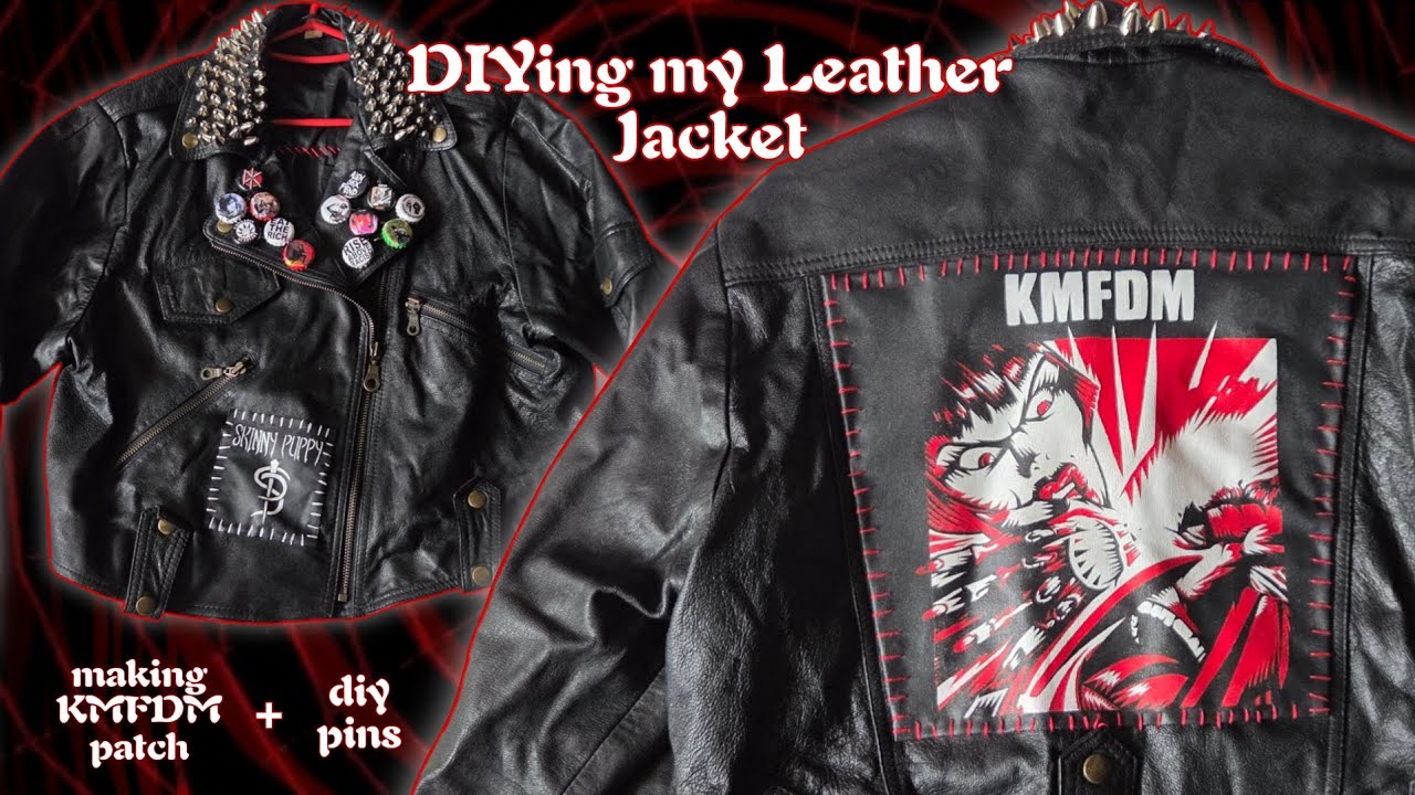 Starting a DIY Leather Jacket!!