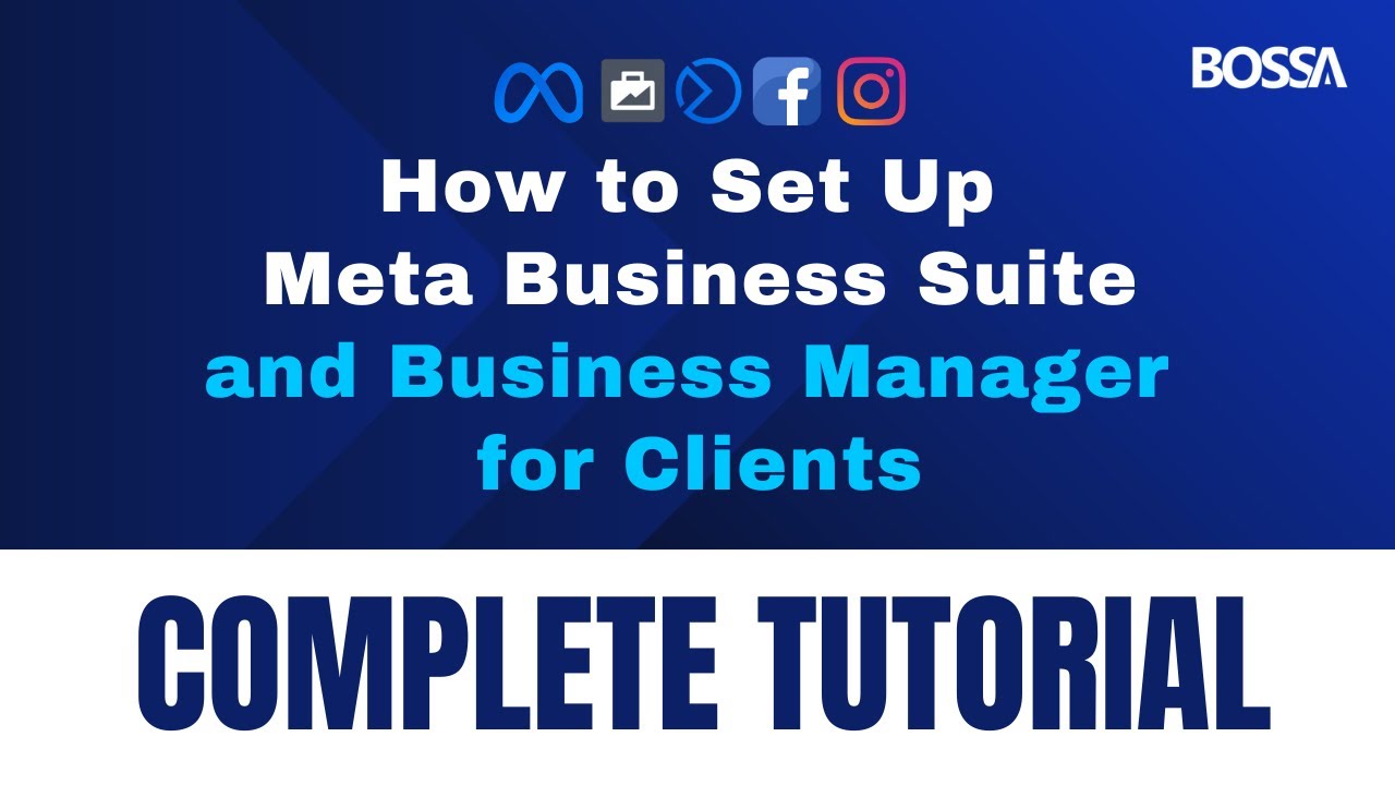📊 Meta Business Suite & Manager Setup - The Complete Tutorial (2025) 🚀