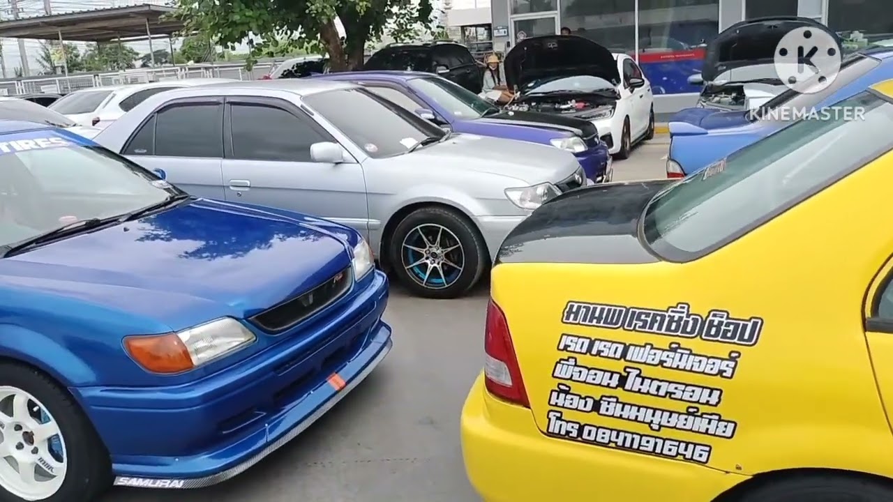 Toyota soluna al 50 หยดน้ำ soluna มุมส้ม รอเข้างานกันครับ
