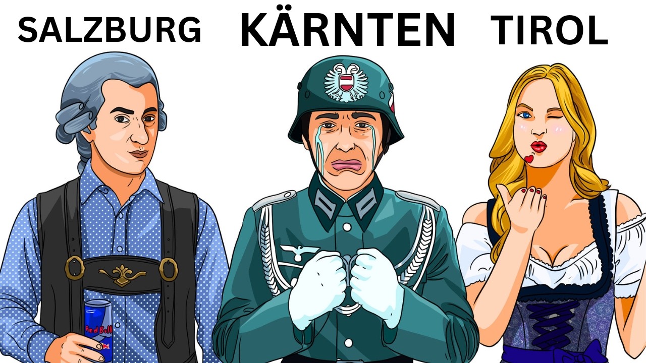 Every Austrian State Explained by a German
