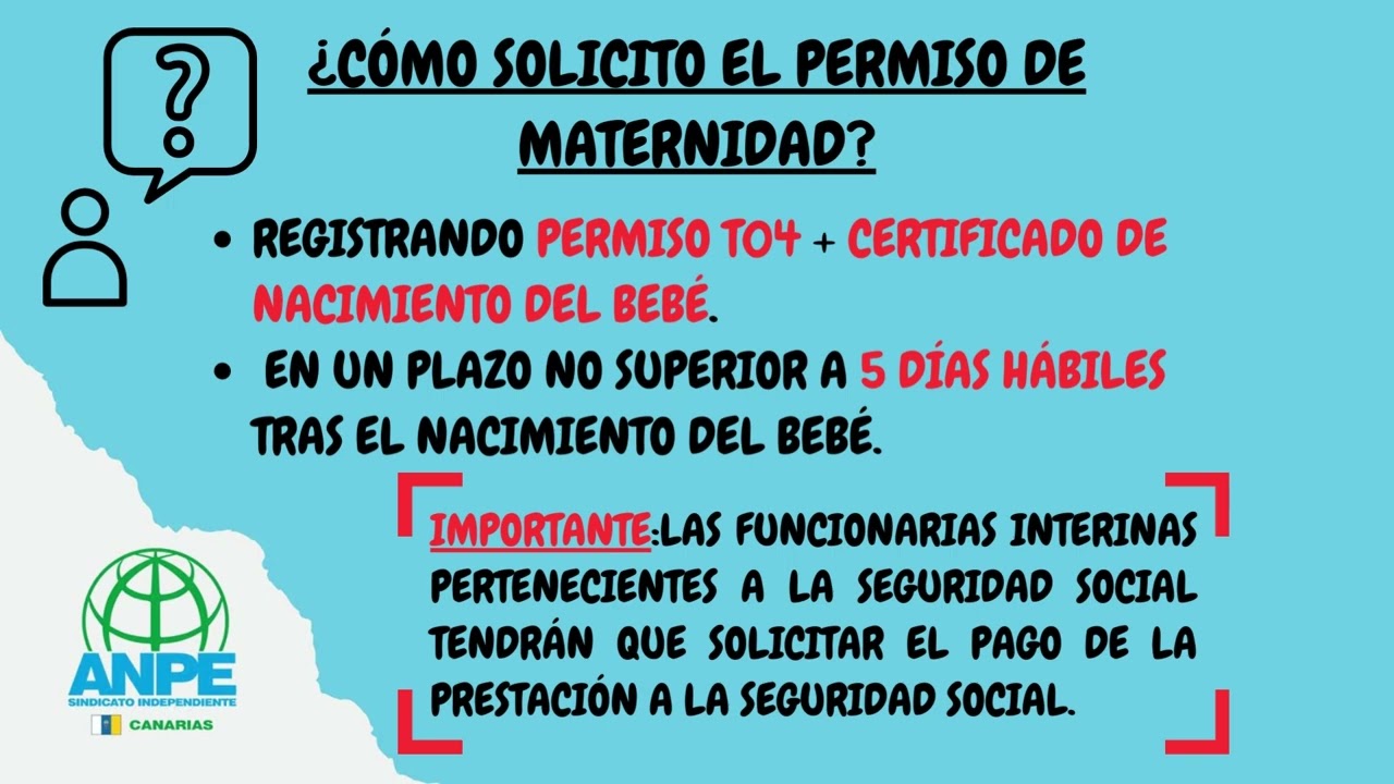 Permisos de embarazo y maternidad