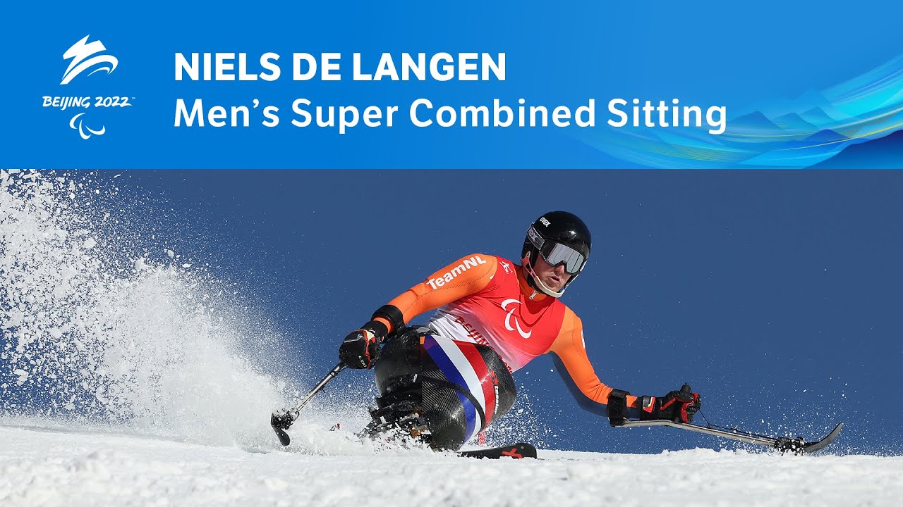 🇳🇱 Niels De Langen wins 🥉 in Men's Super Combined Sitting | Beijing 2022 Paralympic Winter Games