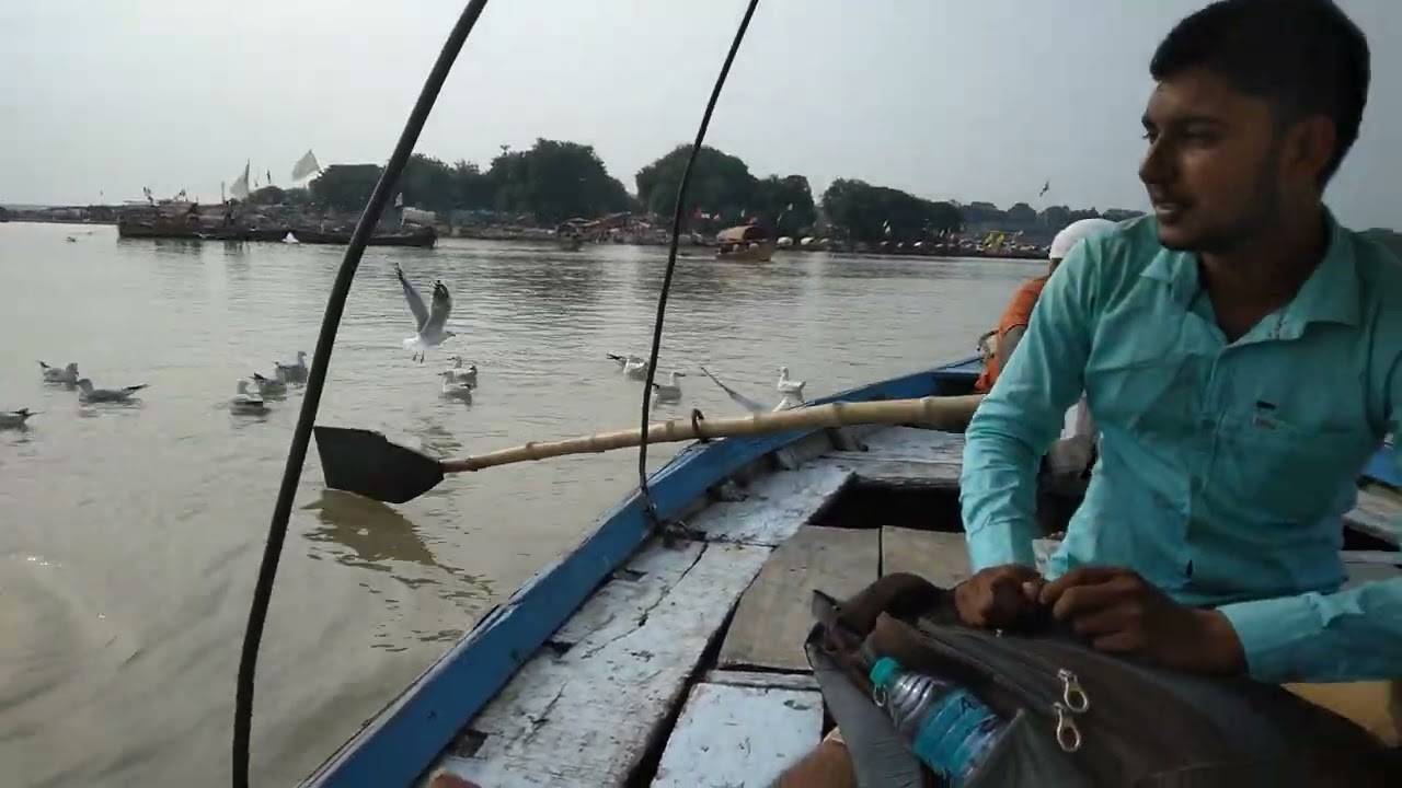 sangam prayagraj 1st time in ganga holy river