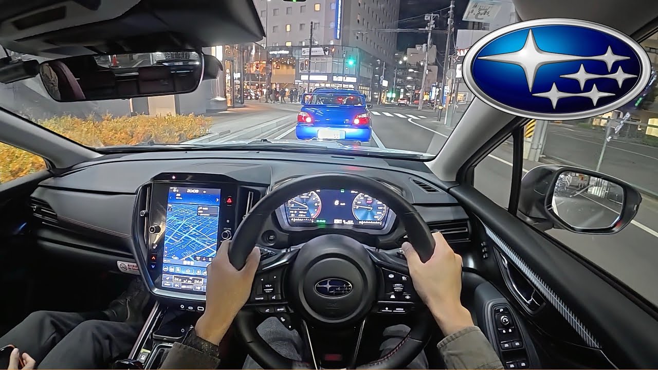 Subaru Levorg (WRX Wagon) POV Night Drive | 仙台夜駕