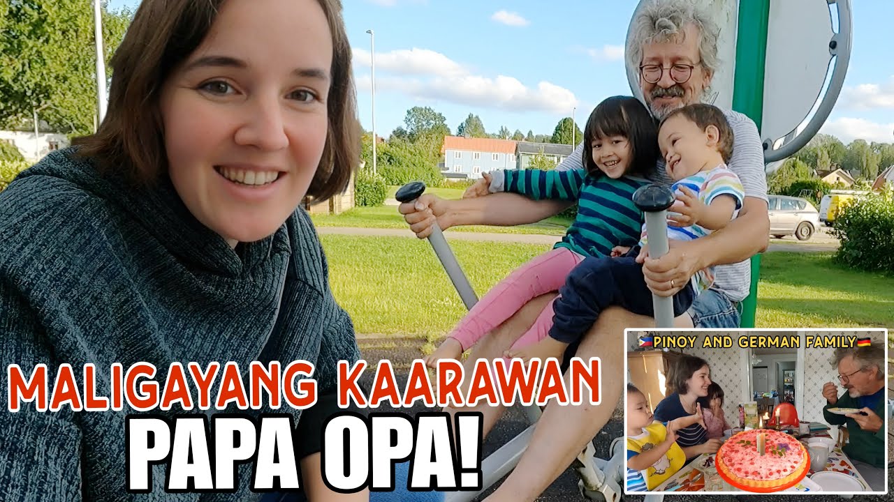 Celebrating my german father in law’s birthday.Masaya ang Birthday ni Lolo Kasama ang Mga Apo!