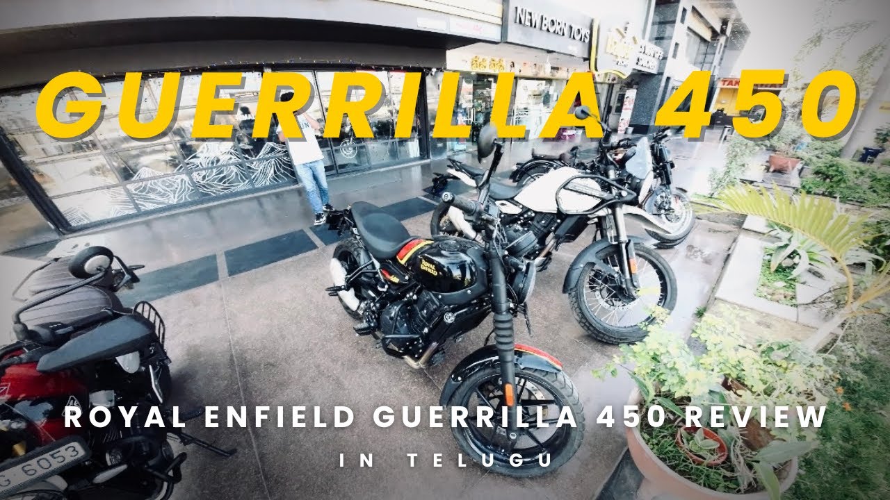 Latest Royal Enfield Guerrilla 450: First Ride Experience | Scrambler 400X vs Guerrilla 450 #review