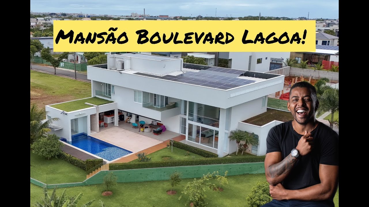 MANSÃO NO CONDOMÍNIO BOULEVARD LAGOA