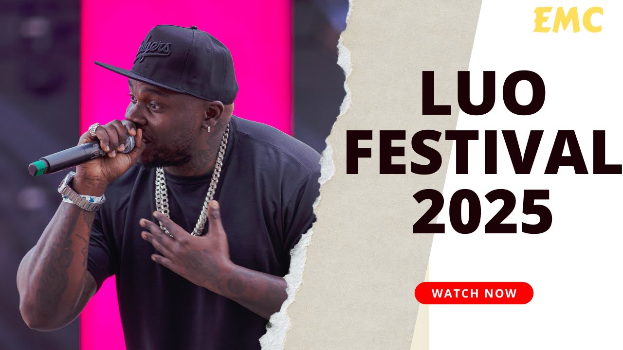 Luo Festival  2025 - Khaligraph Jones Performance