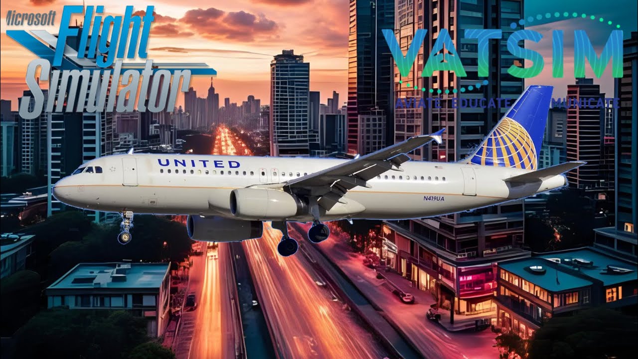 [MSFS] Washington D.C. / Dulles ✈ Raleigh [A320] [VATSIM]