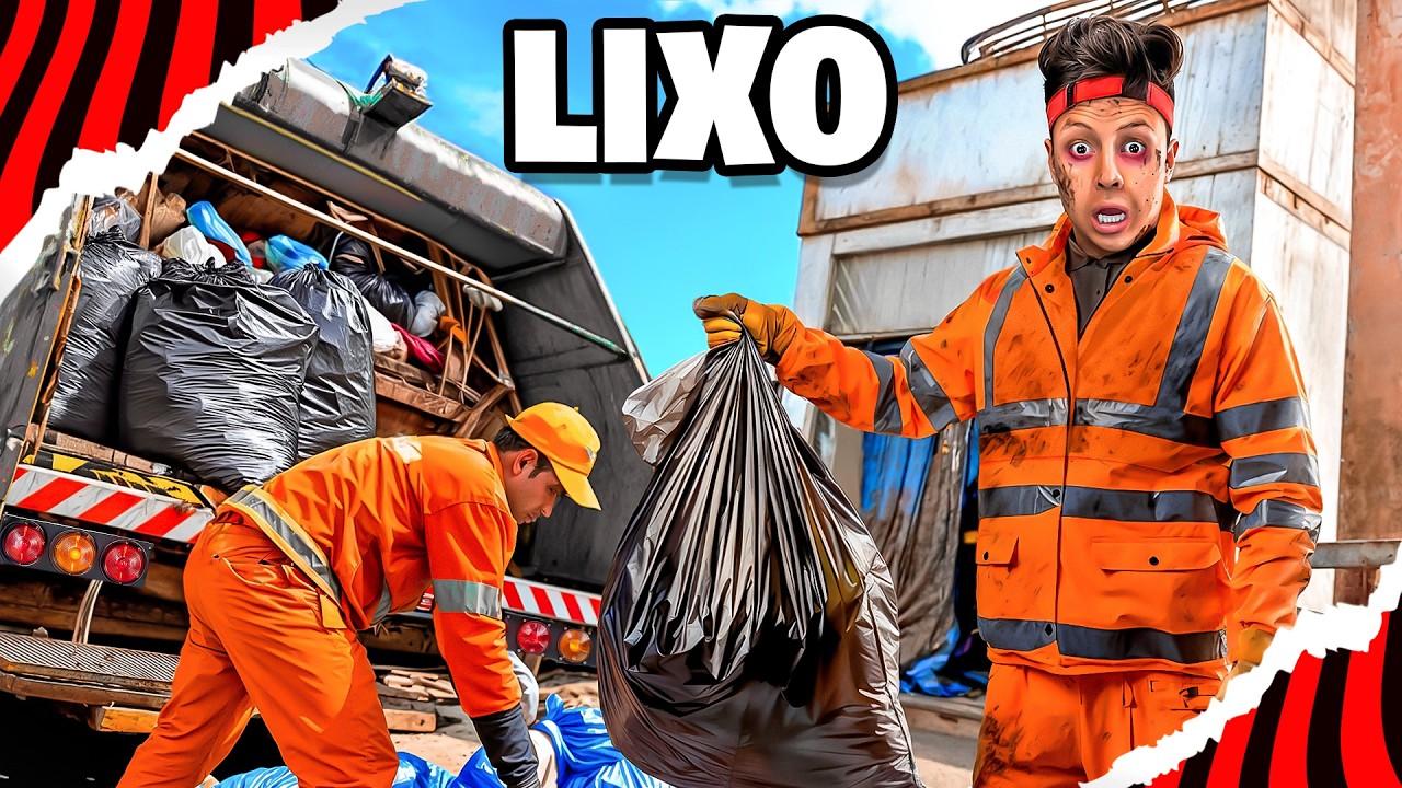TRABALHANDO EM 100 PROFISS&Otilde;ES DIFERENTES EM 24 HORAS! *Enaldinho
