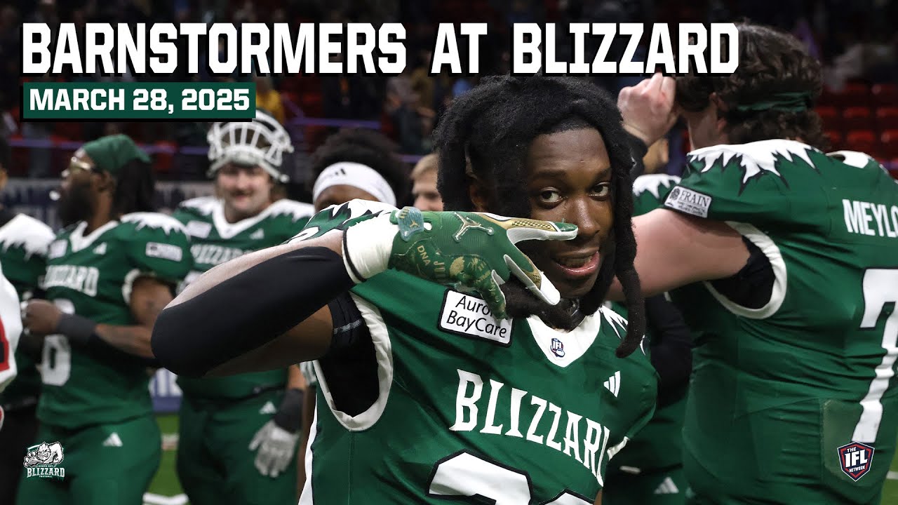 Iowa Barnstormers at Green Bay Blizzard | Week 2 Highlights