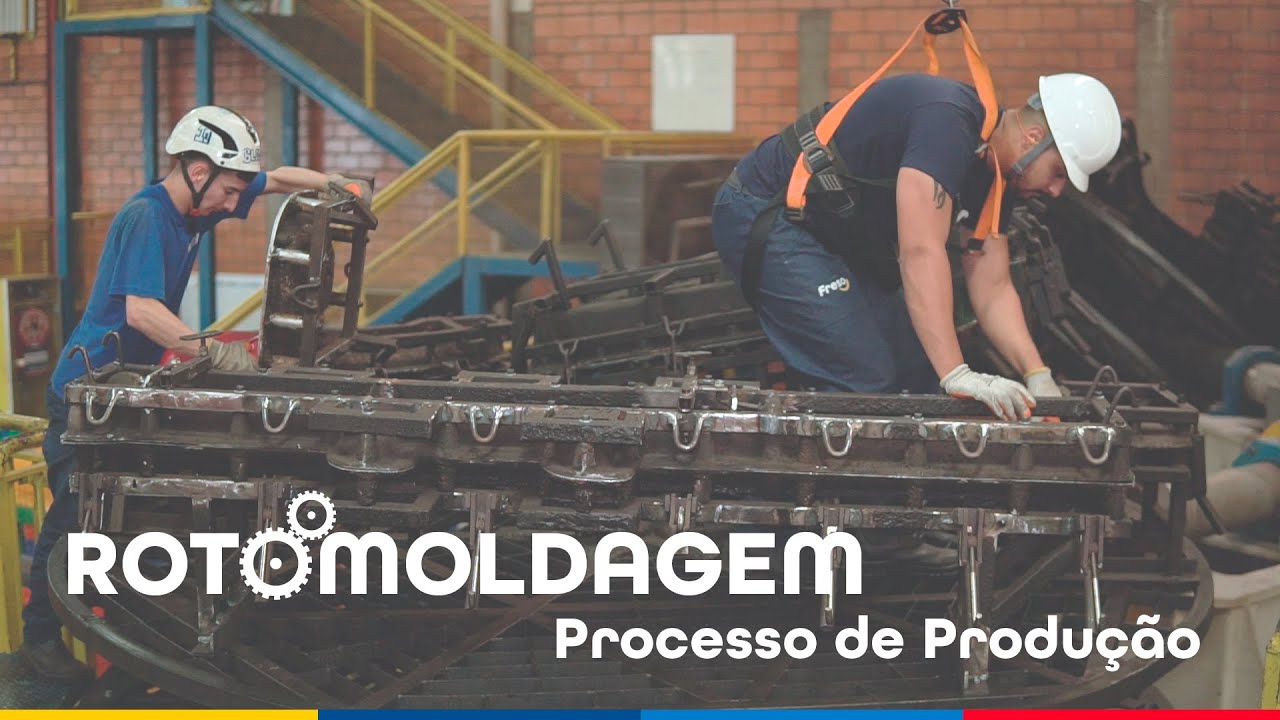 Rotomoldagem - Processo de Produ&ccedil;&atilde;o