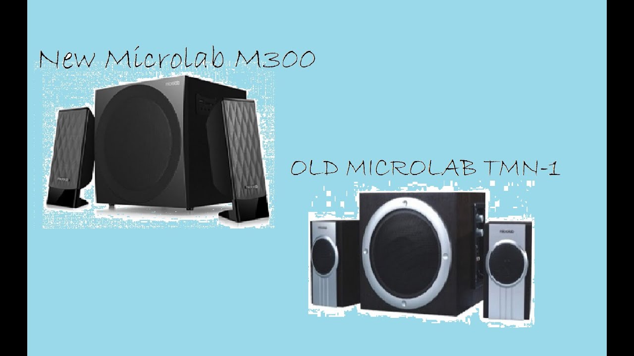 Microlab M300 Unboxing and sound test VS Microlab TMN-1