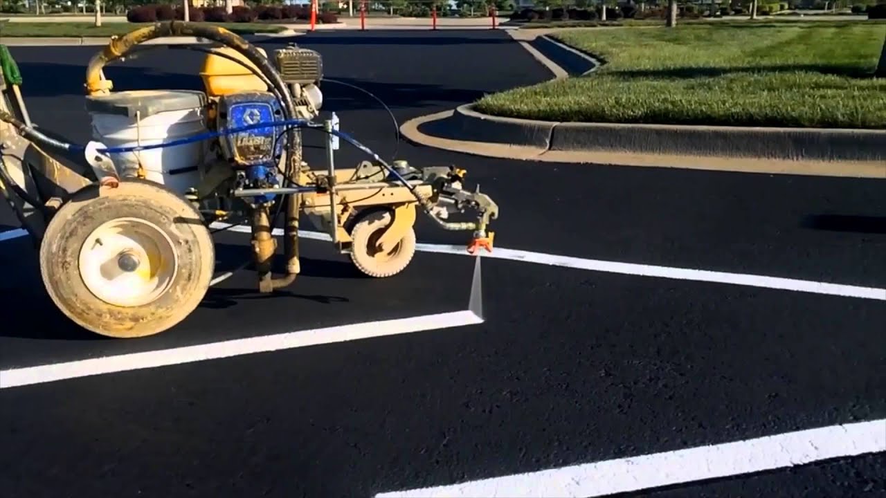 Gann Asphalt & Concrete, Inc. Sealcoat T-Bones Ball Park