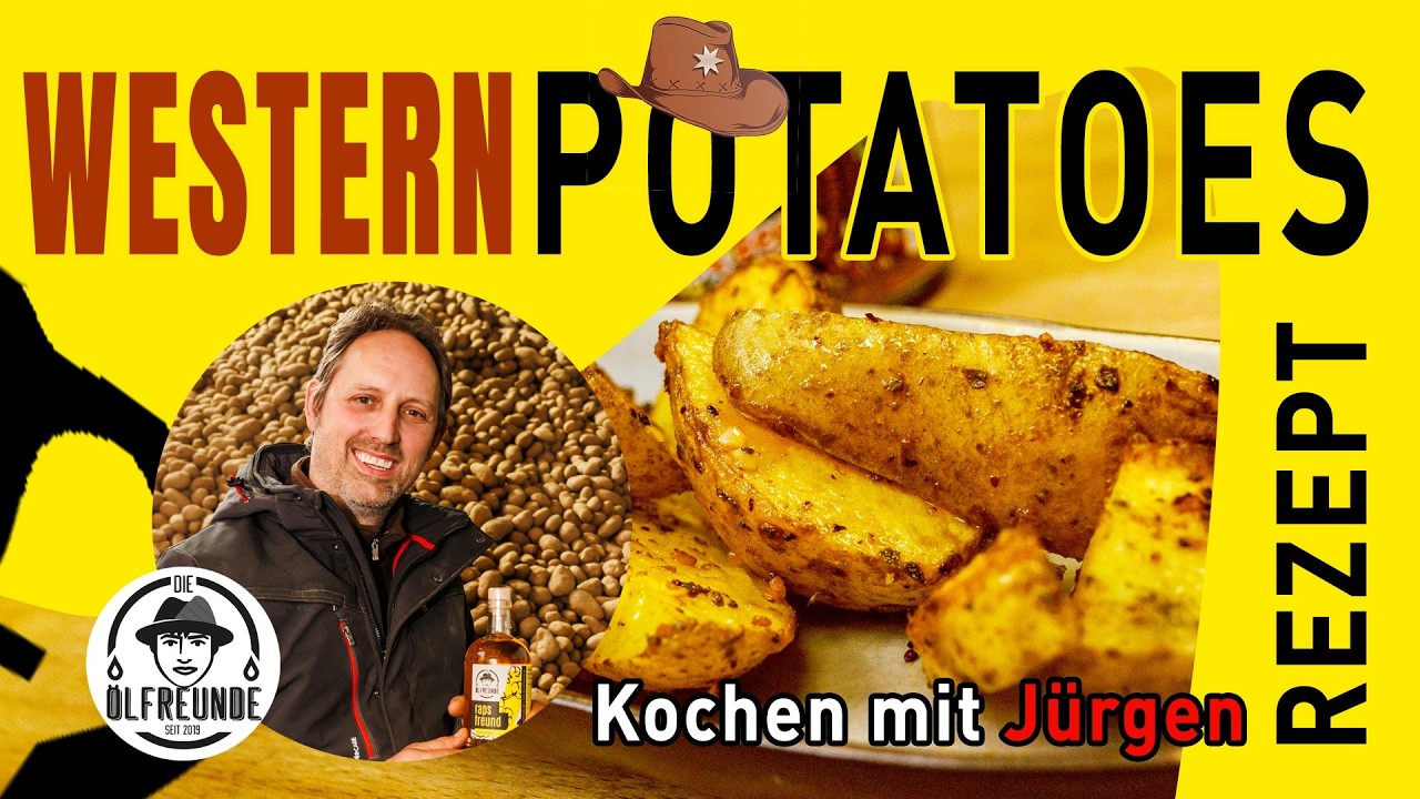 Knusprige Country Wedges wie im Wilden Westen 🤠 | Kochen mit Jürgen – heute: Kartoffelecken