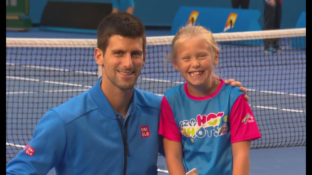 Novak Djokovic surprises ANZ Tennis Hot shot- Australian Open 2015