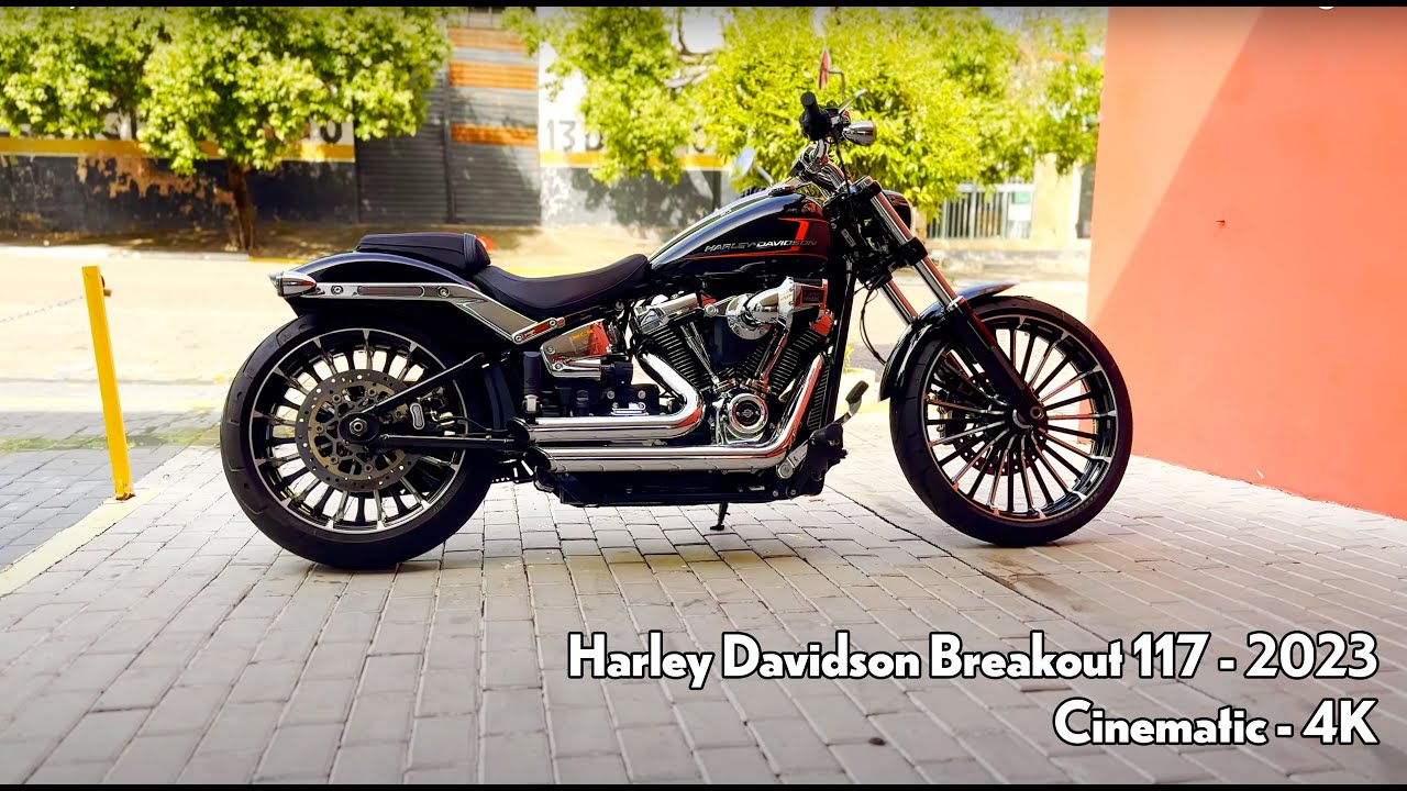 Harley Davidson Breakout 117 2023 -  Cinematic 4K