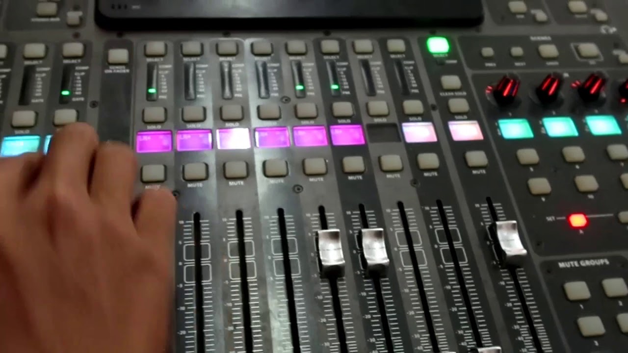 Routing Output Matrix untuk speaker delay atau record audio | Mixer Digital Behringer X32