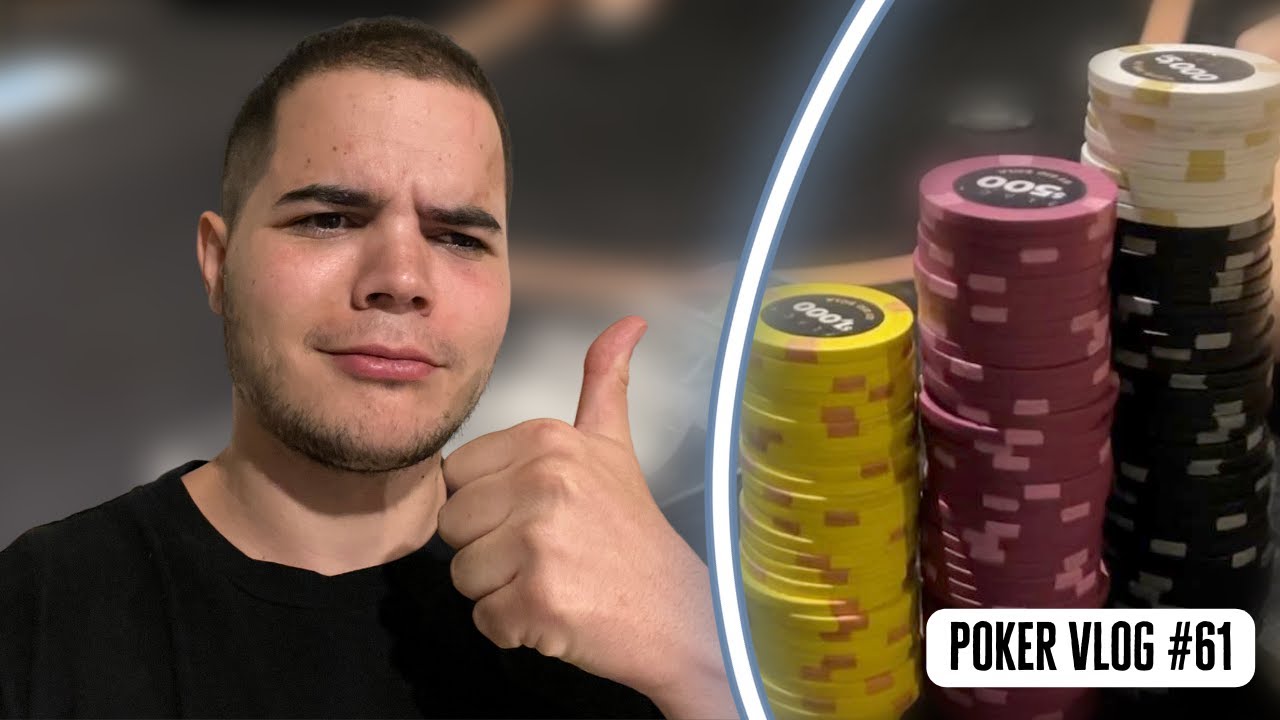 Un mec complètement bourré me met dans un spot que j'ai jamais joué... #pokervlog - EP 61