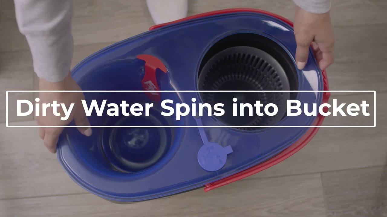 How to Use the O-Cedar RinseClean&trade; Spin Mop System