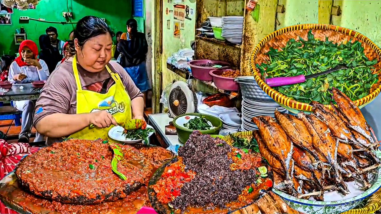 NGERII!!! TEMPATNYA DIPOJOK BELAKANG PASAR TAPI PELANGGANNYA DARI BERAGAM GOLONGAN 