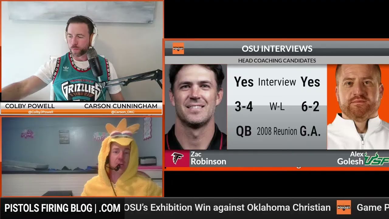Pistols Firing Podcast LIVE Ep. 675: OSU Interviews HC Candidates