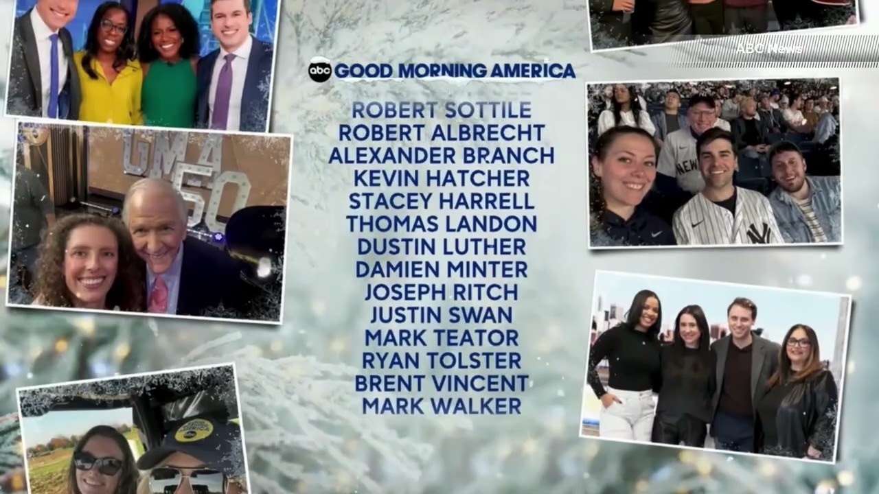 ABC 'Good Morning America' full credits 2025