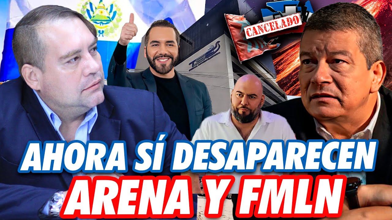 Aldo Álvarez confirma que ARENA y FMLN serán cancelados por pactar con pandillas 🚨 SE VAN AL CECOT