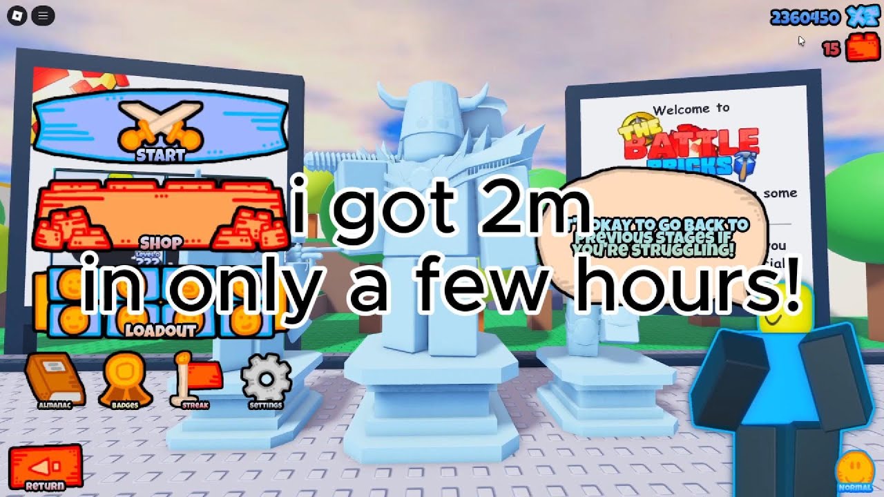 The Battle Bricks: How to gain XP automated and fast as a beginner!
