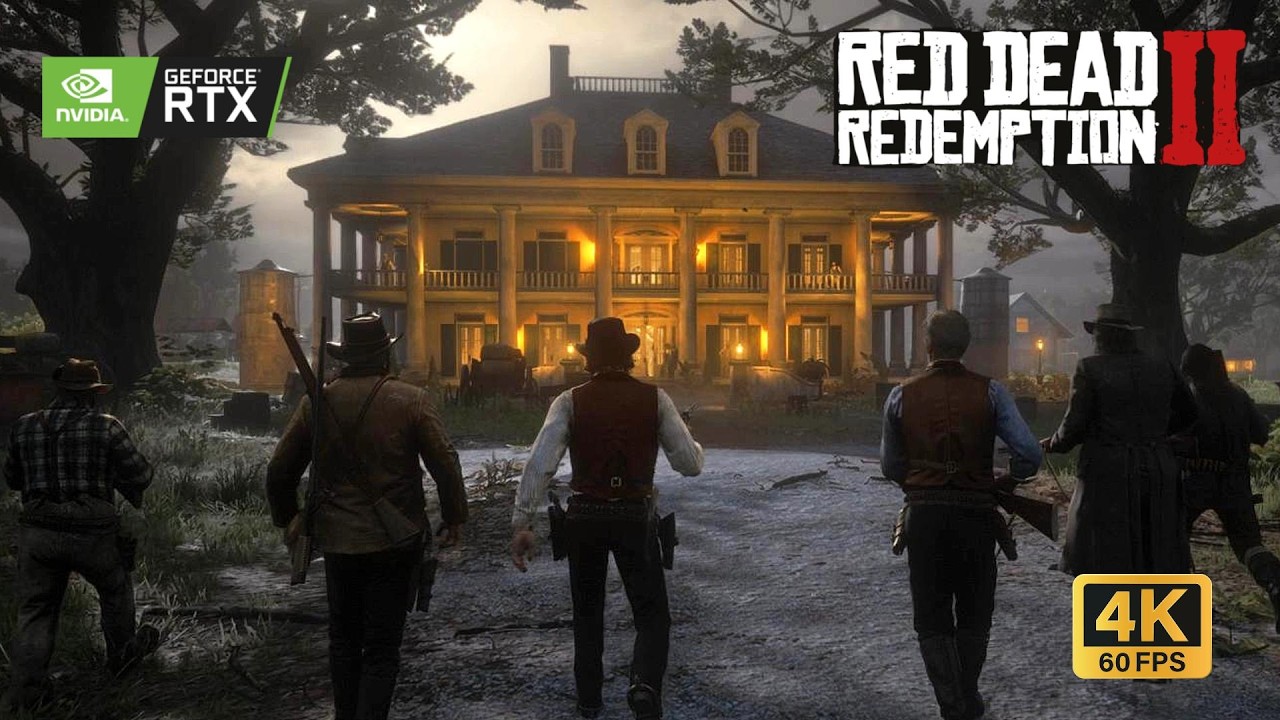 RDR2 - MANOR FIGHT | RTX 5060 | ULTRA REALISM ! 4K 60FPS