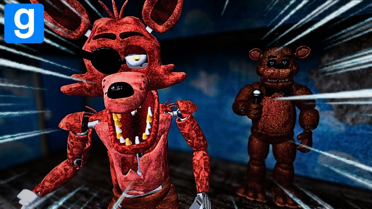 FNAF In Gmod Hide And Seek Is Still Scary