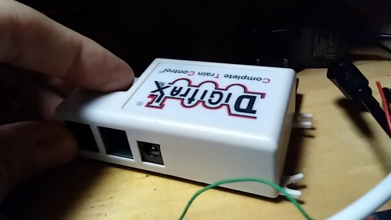 Digitrax lnwi- Control your DCC system wireless with an android or IOS Device.