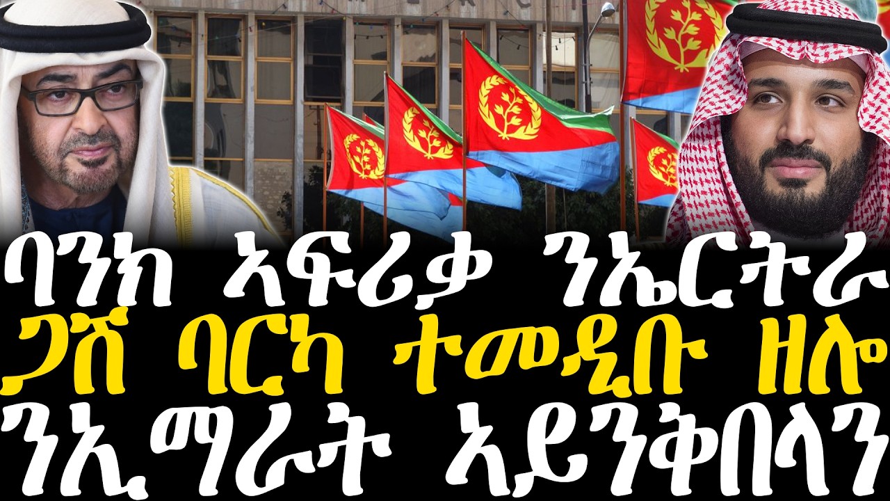 Breaking News - ባንክ ኣፍሪቃ ንኤርትራ - ጋሽ ባርካ ተመዲቡ ዘሎ - ንኢማራት ኣይንቅበላን - 21 Febr