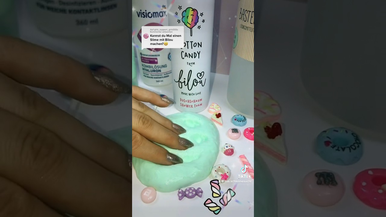 Heute mache ich mit euch einen bilou Schleim #schleim #slime #slimevideo #diy #bilou