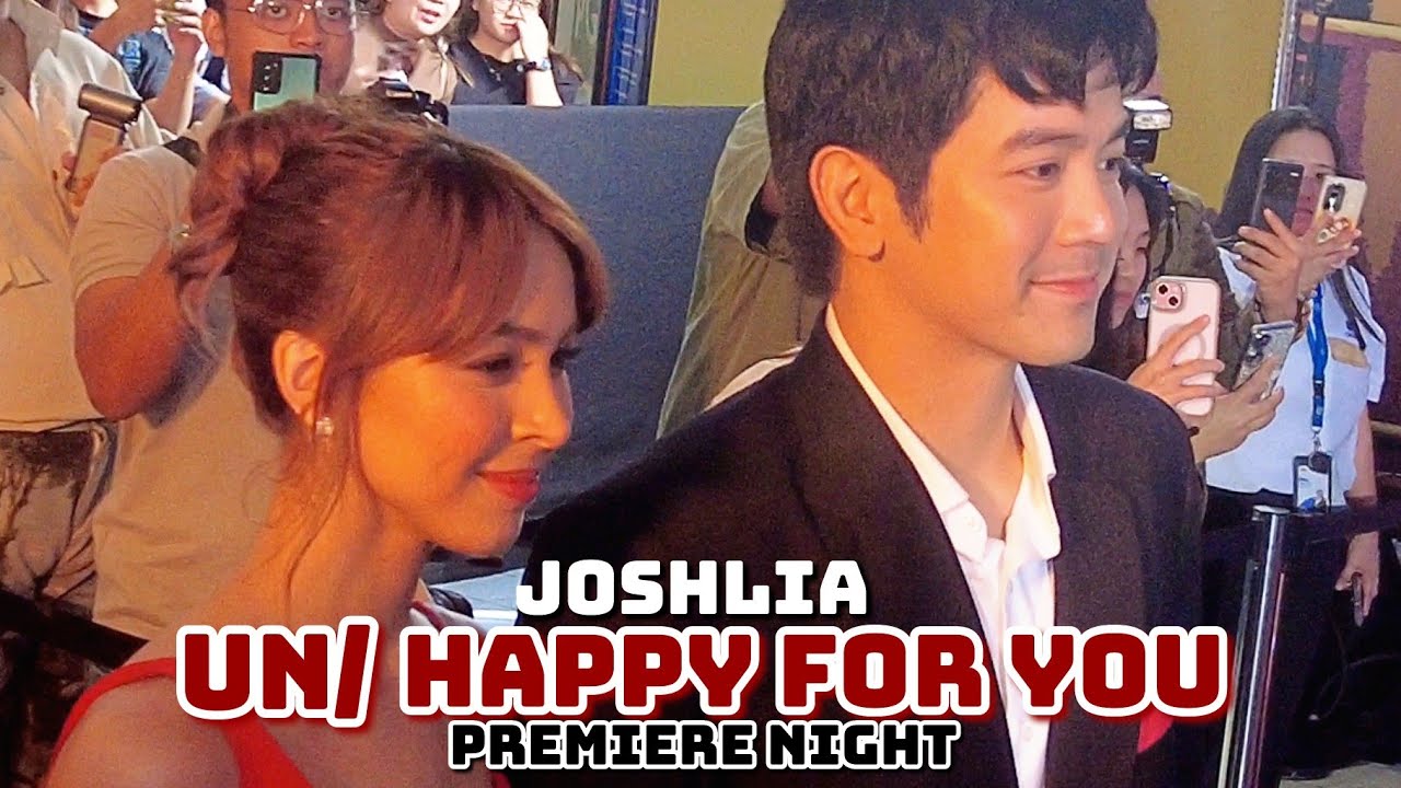 JoshLia Grand Entrance | UnHappy For You Premiere Night - Joshua Garcia & Julia Barretto