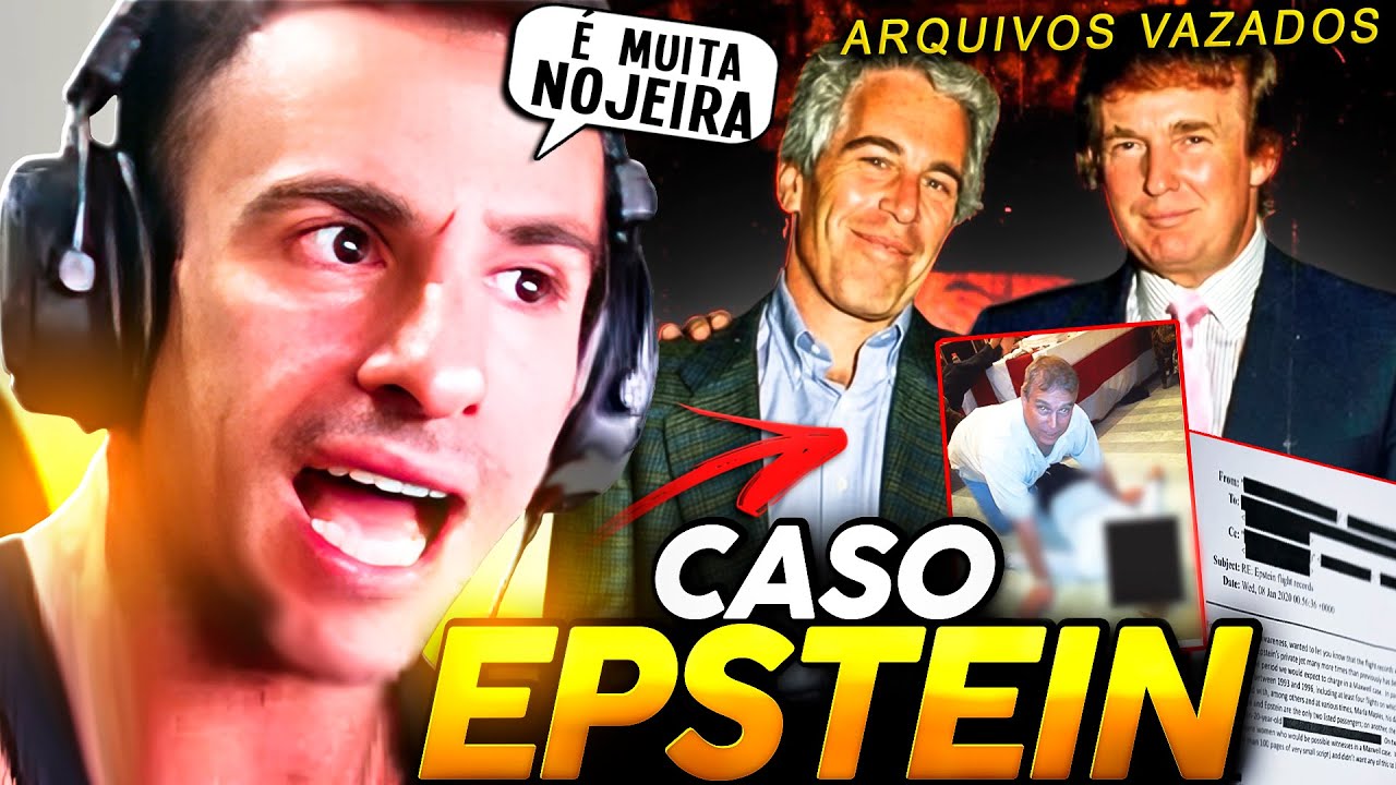 SUPER XANDÃO REAGINDO AO CASO EPSTEIN! DOCUMENTOS VAZADOS