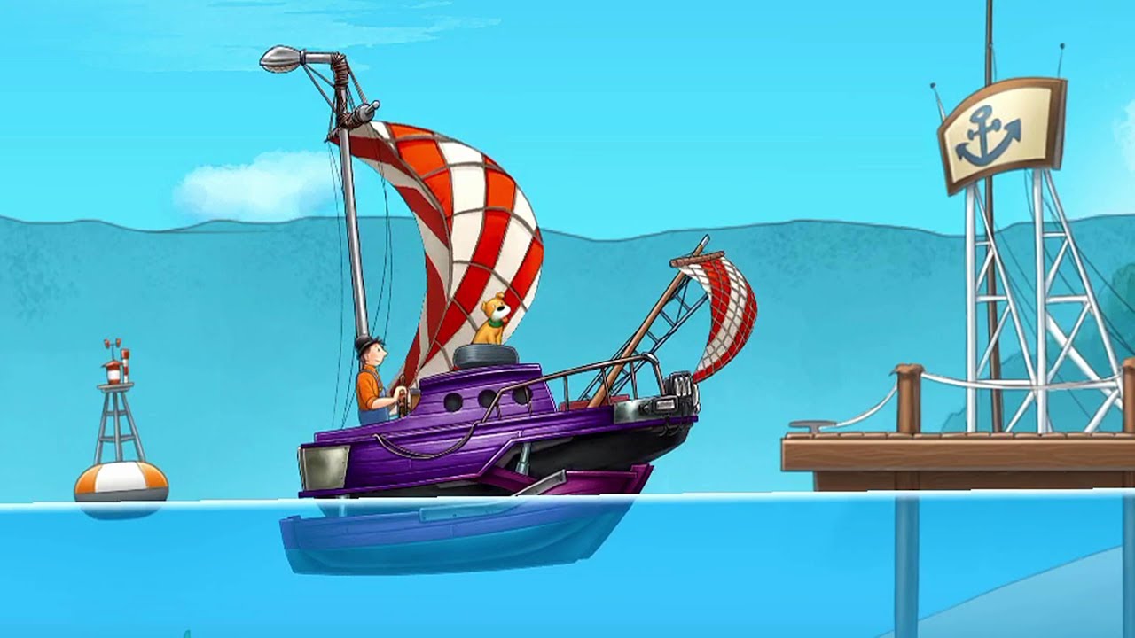 Schiffe & Boote bauen & fahren ⛴ Mulle Meck Schiffe Spiel für Kinder